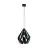 Eglo Colgante De Luz Carlton 1 Acero Negro | IP20 - Apta para 1x E27 