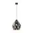 Eglo Colgante De Luz Carlton 1 Acero Negro Oro | IP20 - Apta para 1x E27 