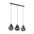 Eglo Colgante De Luz Carlton 1 Negro, Cobre | Apta para 3x E27