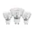 Multipack 3x Eglo Foco LED GU10 PAR16 13.5W 345lm 38D - 830 Luz Cálida | Reemplazo 50W