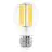 Eglo LED Pera E27 Con Filamento Clara 4.9W 1055lm - 830 Luz Cálida | Reemplazo 75W