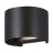 Eglo Luz De Pared Calpino 3 Aluminium Negro Up & Down 2W 420lm - 830 Luz Cálida | IP54