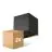 Multipack 2x D'Lite Luz De Pared Elingen Aluminium Negro Up & Down 2.9W 170lm - 830 Luz Cálida | IP65 - A Pilas - Sensor De Luz