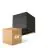 Multipack 4x D'Lite Luz De Pared Elingen Aluminium Negro Up & Down 2.9W 170lm - 830 Luz Cálida | IP65 - A Pilas - Sensor De Luz