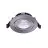 Noxion LED Ajustable Slim Foco Plata Esférica 6W 550lm 60D - 927 Luz Muy Cálida | 85mm - IP54 - Regulable - Mejor Reproducción De Color
