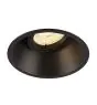 SLV Horn-T Foco Aluminium Negro Esférica | Recorte 97mm - Apta para 1x GU10 