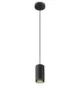 SLV Asto Aluminium Negro | Apta para 1x GU10