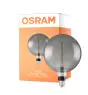 Osram Vintage 1906 LED E27 Globe con Filamento Smoke 200mm 5W 110lm - 818 Luz muy Cálida | Regulable - Reemplazo 25W