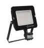 Ledvance Proyector LED Compacto Negro 50W 4500lm 100D - 830 Luz Cálida | IP65 - Simétrico - Sensor de movimiento y luz