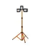 Ledvance Proyector LED Lámpara de construcción Trípode Oscuro Gris 1X30W and 2x5W 3280lm 110D - 840 Blanco Frio | IP54 - Recargable - Simétrico 