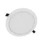 Ledvance Downlight Slim Alu Aluminium Blanco 19W 2000lm 90D - 840 Blanco Frio | Recorte 205 - IP44 - Dali Regulable 