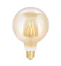 WiZ Smart LED E27 Globe Con Filamento Ámbar 125mm 6.5W 720lm - 820-845 Ajustable Blanco | Regulable - Reemplazo 50W