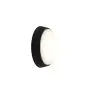 Ansell Plafón LED Techo/Pared Helder Circular Simple Negro 12W 1058lm - 830-840-865 CCT | 215mm - IP54 