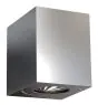 Nordlux Canto Kubi 2 Luz De Pared Acero Inoxidable Up & Down - 10.6W 500lm - 830 Luz Cálida | IP44