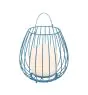 Nordlux Lámpara De Mesa Jim To-Go Portable Batería Azul 3W 300lm - 827 Luz Muy Cálida | 3 Pasos Regulable 