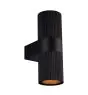 Nordlux Kyklop Luz De Pared Aluminium Negro Up & Down | Apta para 2x GU10
