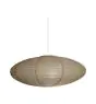 Nordlux Villo 60 Pantalla de lámpara Papel y Metal Beige | 600mm - Excl. Soporte de suspensión cable y Dosel