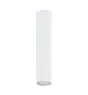 Emibig Luz de techo Tecno Acero Blanco | Apta para 1x GU10 - Max 8W
