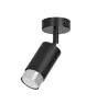 Emibig Luz de techo Hiro Acero Negro | Apta para 1x GU10 - Max 10W