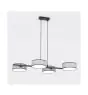 Emibig Colgante De Luz Drumz Acero Gris | Apta para 4x E14 - Max 10W