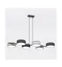 Emibig Colgante De Luz Drumz Acero Negro | Apta para 6x E14 - Max 10W
