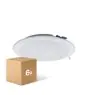 Multipack 6x Multipack 6x Downlight LED Pan 18W 1440lm 830 Luz Cálida | 177mm - Recorte 150mm