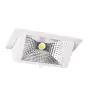 Downlight LED Wallwasher Wally Medio Blanco 27W 3850lm 78x100D - 840 Blanco Frio - 238x145mm