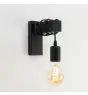 Eglo Luz De Pared Townshend Madera Negro | Apta para E27