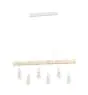 Eglo Colgante De Luz Townshend Acero Blanco Madera | IP20 - Apta para 6x E27 
