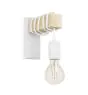 Eglo Luz De Pared Townshend Acero Blanco | IP20 - Apta para 1x E27 