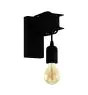 Eglo Luz De Pared Townshend 6 Acero Negro | IP20 - Apta para 1x E27 