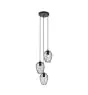 Eglo Colgante De Luz Newtown Acero Negro | IP20 - Apta para 3x E27 