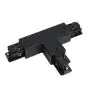 Conector trifásico en T - V lado izq. - Negro