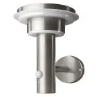 Ledvance LED Luz de pared Endura Estilo doble Circle Steel 6W 400lm - 830 Luz Cálida | Solar - Sensor de movimiento y luz 