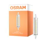 Osram Slim Line LED R7s 118mm 12W 1521lm - 827 Luz muy Cálida | Reemplazo 100W