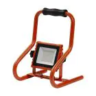 Ledvance Proyector LED Lámpara de construcción Oscuro Gris 10W 800lm 110D - 840 Blanco Frio | IP44 - Recargable - Simétrico
