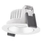 Ledvance Foco LED Adjust Aluminium Blanco 8W 640lm 36D - 927 Luz muy Cálida | Recorte 68mm - IP20 - Mejor reproducción de color - Regulable