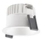 Ledvance Foco LED Oscurolight Aluminium Blanco 8W 720lm 36D - 940 Blanco Frio | Recorte 68mm - IP44 - Mejor reproducción de color - Regulable