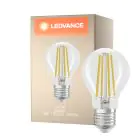 Ledvance con Filamento LED E27 Pera Clara 5W 1055lm - 830 Luz Cálida | Reemplazo 75W