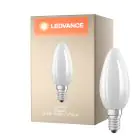 Ledvance Classic LED E14 Vela con Filamento Mate 5.5W 806lm - 827 Luz muy Cálida | Reemplazo 60W