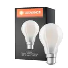 Ledvance Classic Performance LED Bulbo B22d Pera con Filamento Mate 4W 470lm - 827 Luz muy Cálida | Reemplazo 40W