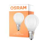 Osram LED Classic LED E14 Pera Con Filamento Mate 3.8W 806lm - 827 Luz Muy Cálida | Reemplazo 60W