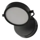 Ledvance Decor Disco Luz De Pared Negro 11W 370lm - 930 Luz Cálida | Mejor Reproducción De Color