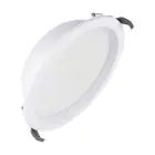 Ledvance Downlight LED Comfort Ópalo Aluminium Blanco 30W 3600lm 180D - 930-940 CCT | 215mm - Recorte 200mm - IP44 - Mejor Reproducción De Color - Zigbee Regulable 