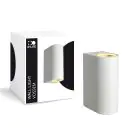 D'Lite Luz De Pared Vossem Blanco Up & Down | IP56 - Apta Para 2x GU10 