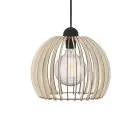 Nordlux Colgante de luz Chino 30 E27 Marrón - Madera | Max. 60W