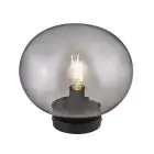 Nordlux Alton Luz de techo 27,5 Vidrio Negro | Apta para 1x E27