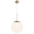 Nordlux Grant Colgante De Luz Vidrio Oro | Apta para E27
