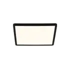Nordlux LED Luz de techo Oja 29 Cuadrado Negro 14.5W 1600lm - 830-840 CCT | 3 Pasos Regulable 