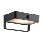 Nordlux Saulio Luz De Pared Aluminium Negro 4.45W 370lm - 830 Luz Cálida | IP44 - Solar